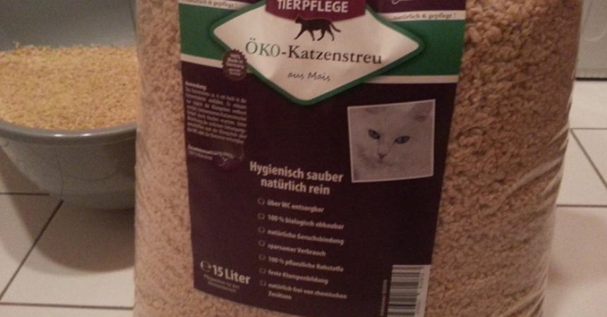 Katzenstreu Test Boswelia Mais Katzenstreu