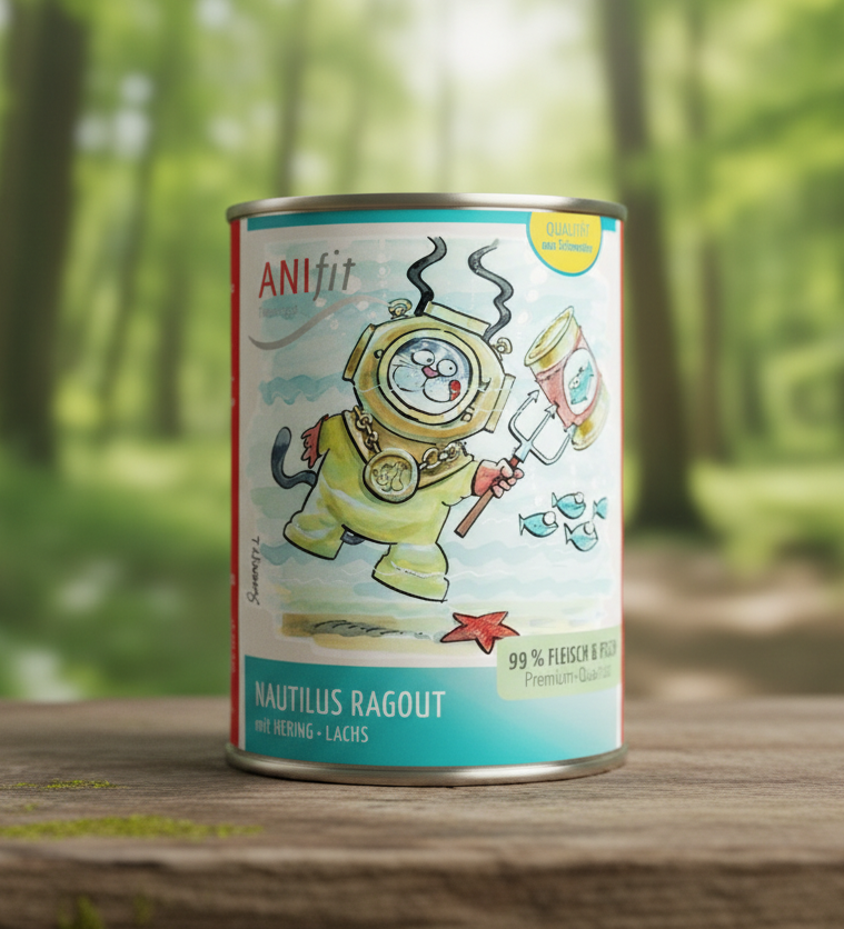 ANIfit Nautilus Ragout Katzenfutter ANIfit Nautilus Ragout Nassfutter für Katzen