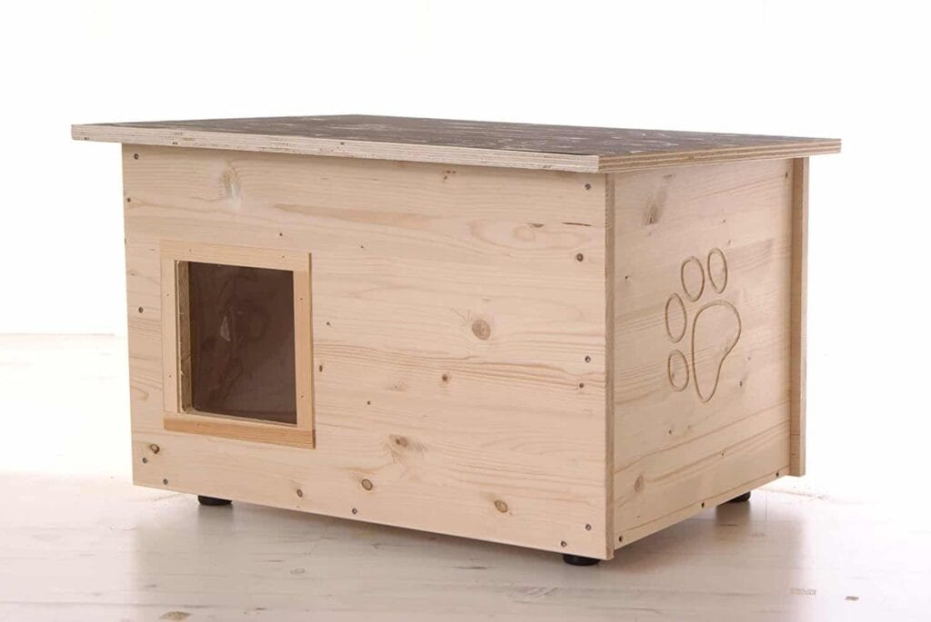 Katzenhaus isoliert