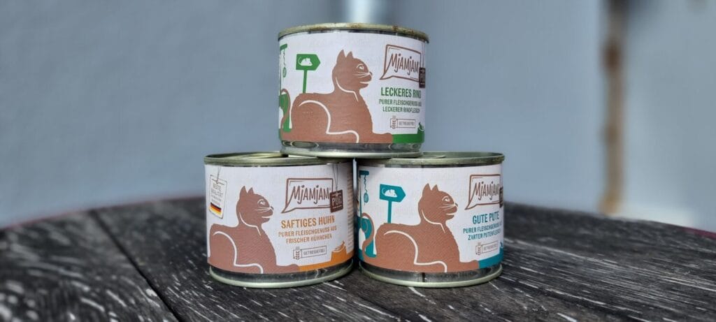 MjAMjAM Purer Fleischgenuss Katzenfutter MjAMjAM Purer Fleischgenuss