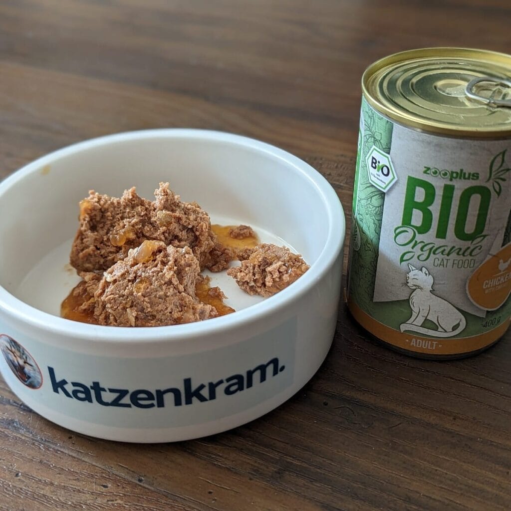 RyCat Bio Katzenfutter Test